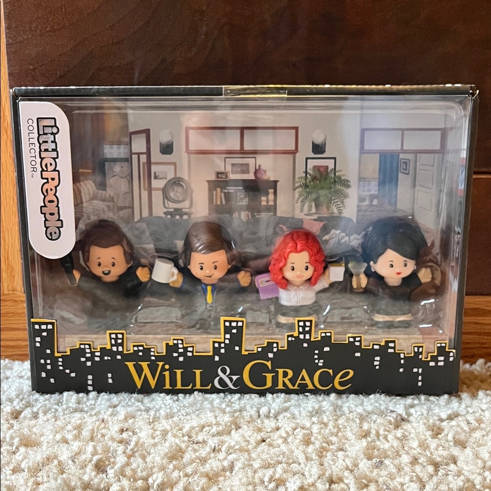 New! Fisher-Price Little People Will & Grace Set